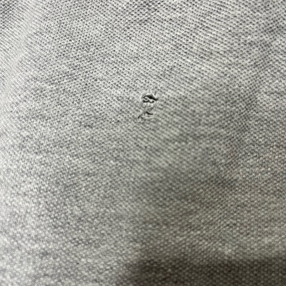 Polo Ralph Lauren Gray Cotton Polo Shirt XXL - Picture 9 of 10